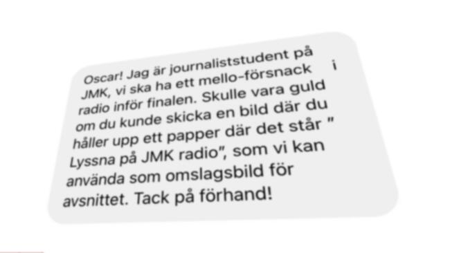 Jag har Oscar Zias nummer